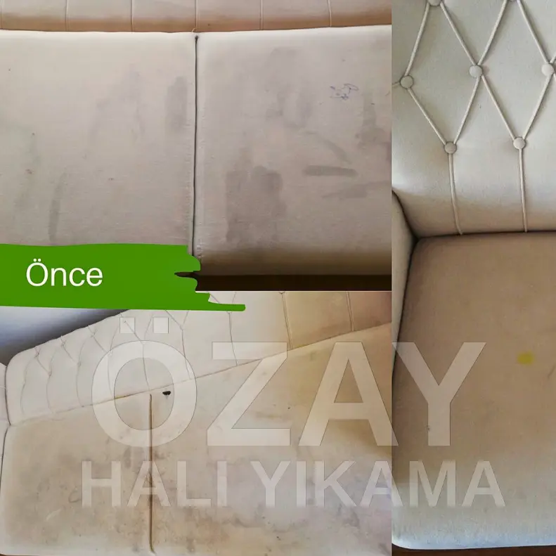koltuk yıkama öncesi